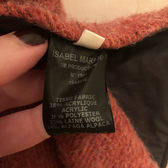 ⛔️UNAVAILABLE⛔️ NWOT 💕 Isabel Marant Étoile Dante Coat - Picture 7 of 16